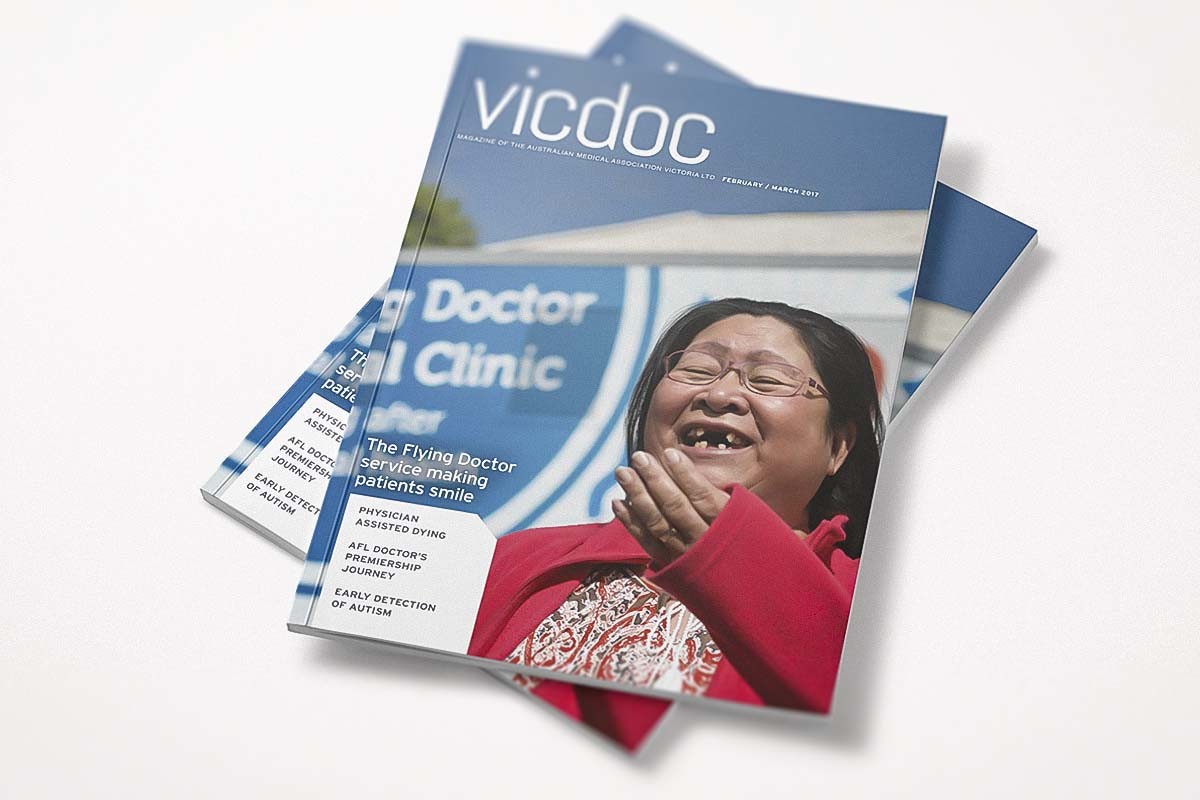 Vicdoc Magazine Graphic Design